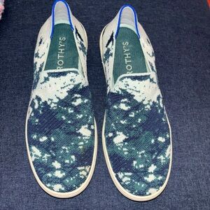 Rothy’s Shibori Tye Dye Slip On Sneakers